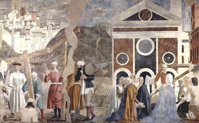 Legend of the Holy Cross by Piero della Francesca